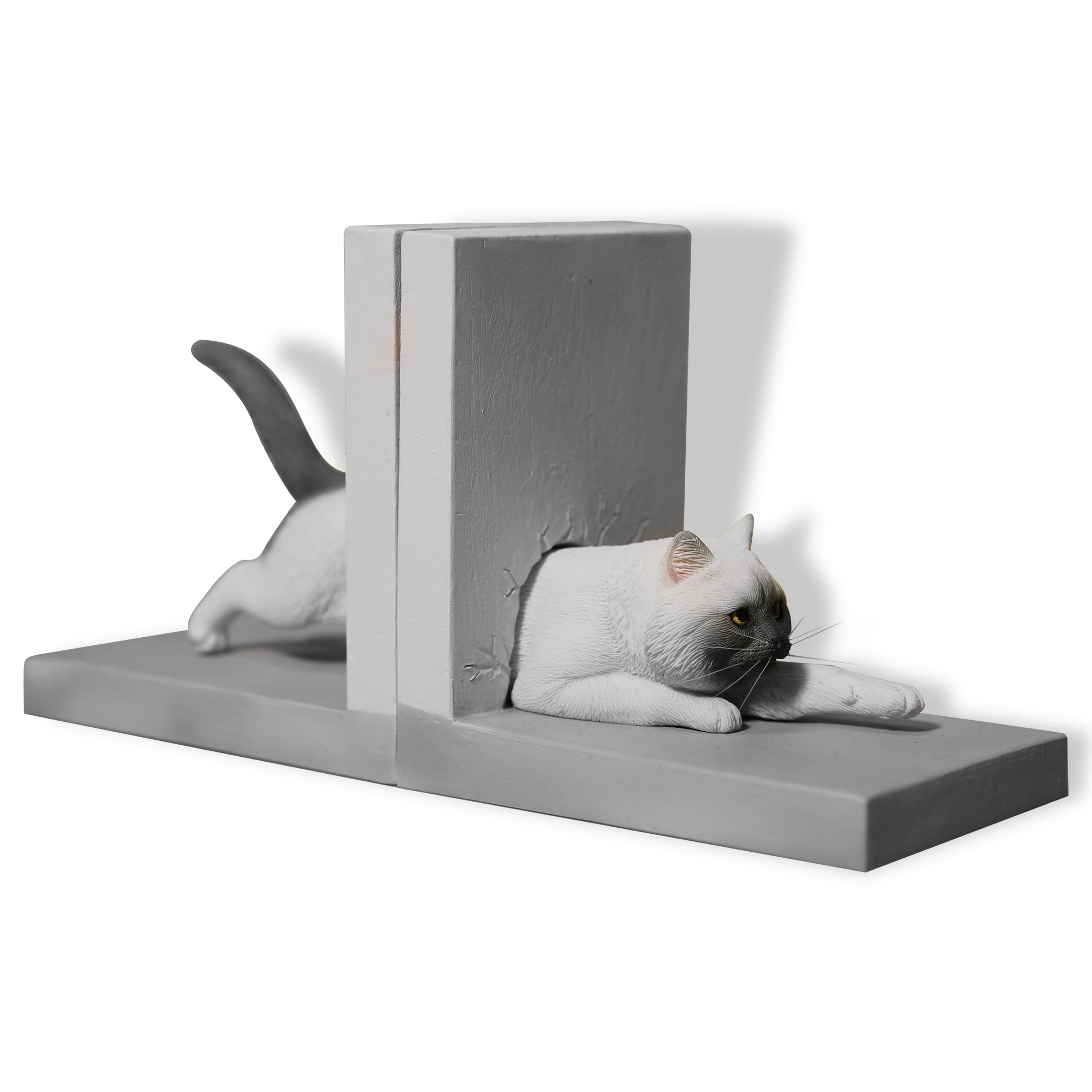 Statue chat mural AMITD JXK pour une décoration de salon originale