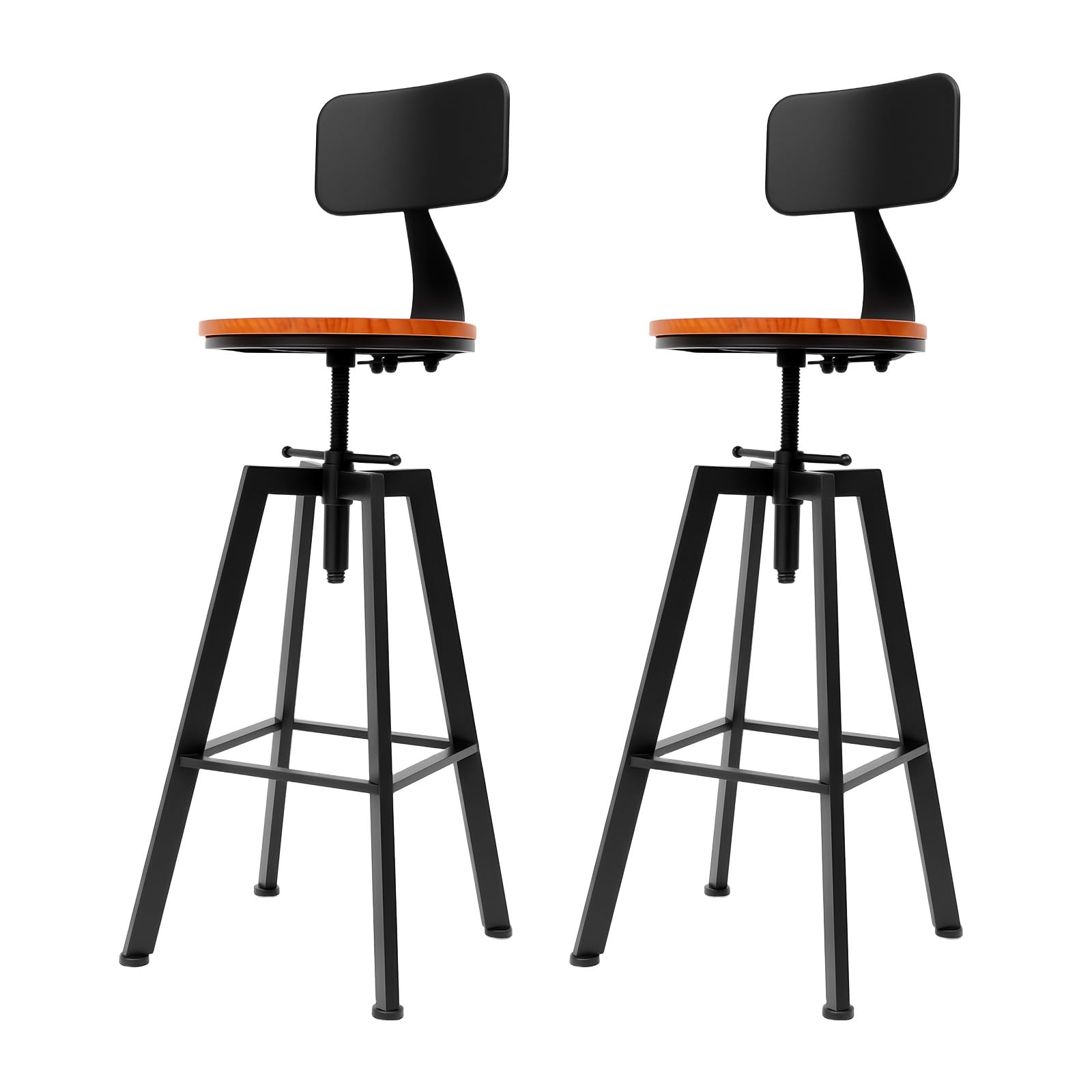 Tabourets de bar style vintage industriel pour créer un coin bistrot chaleureux chez soi