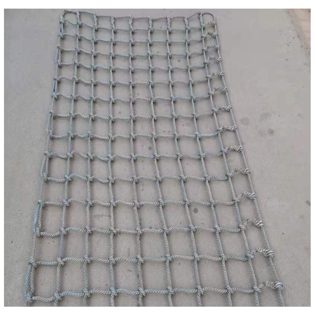 GTHTUHFD Climbing Rope Net Cargo Climbing Net For Adults Outdoor Ladder Climb Truck Trailer Nets Giant Heavy Duty Mesh,For Kids Child Fence Nets Child Playground Climbing Net,10mm-1X8m/3.3X24.25ft