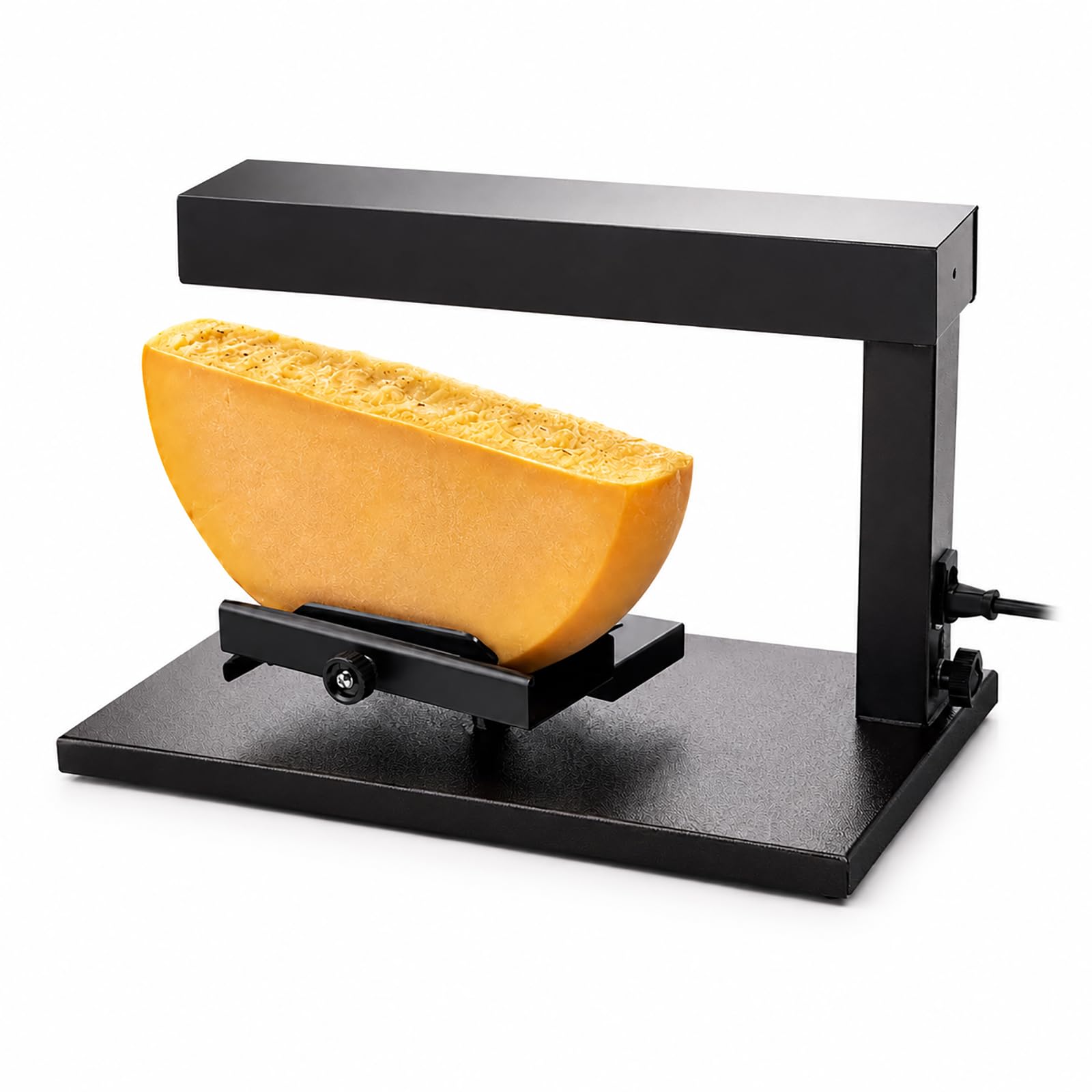 Fundidor de Queso Raclette Comercial de 750W, Máquina de Calentamiento de Queso de Media Rueda Para Raclette Suizo, Nachos y Uso en Restaurantes