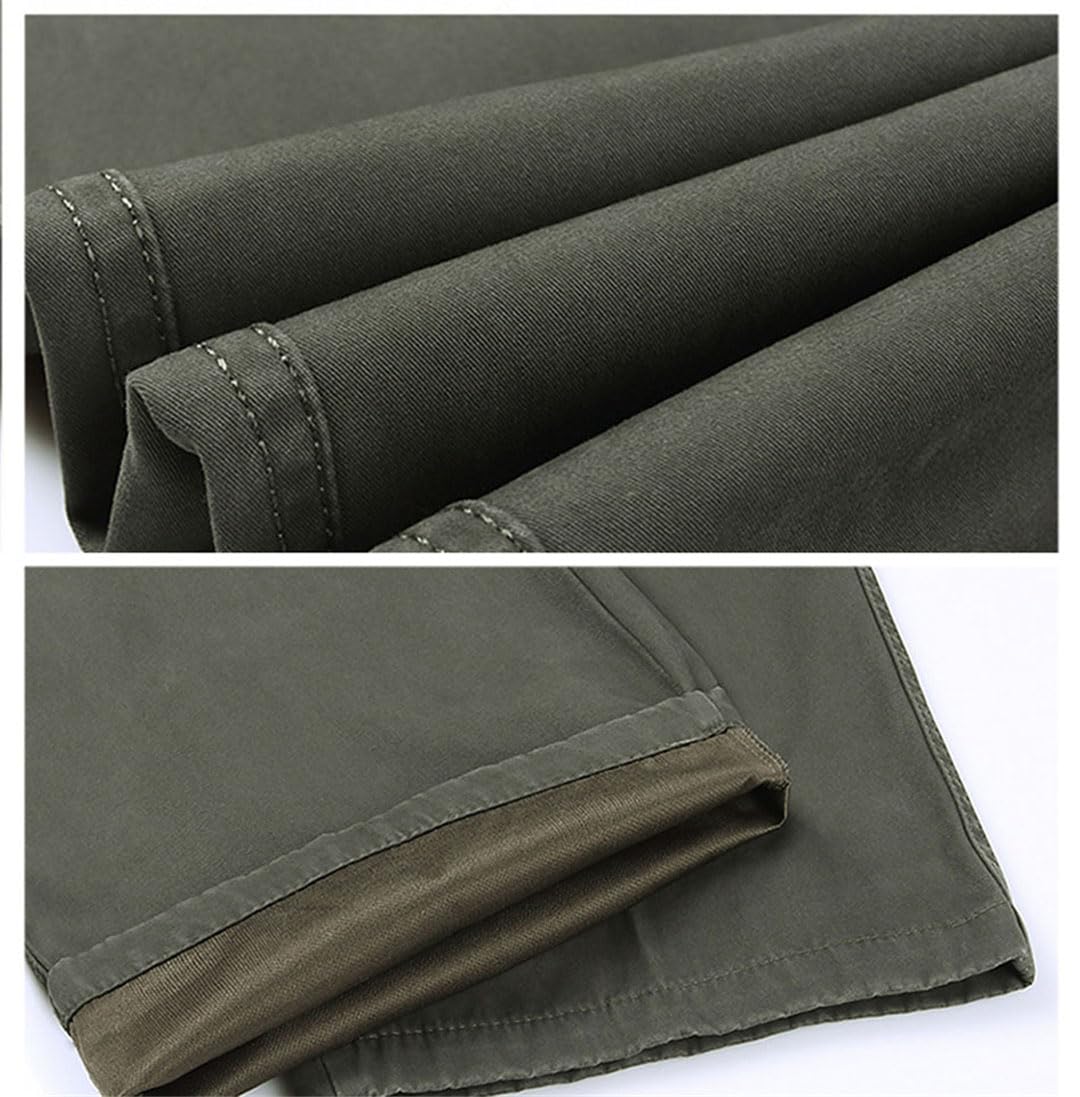 Vogrtcc Pantalones Tácticos Harem para Hombres Pantalones De Algodón Caídos Pantalones Casuales De Talla Grande