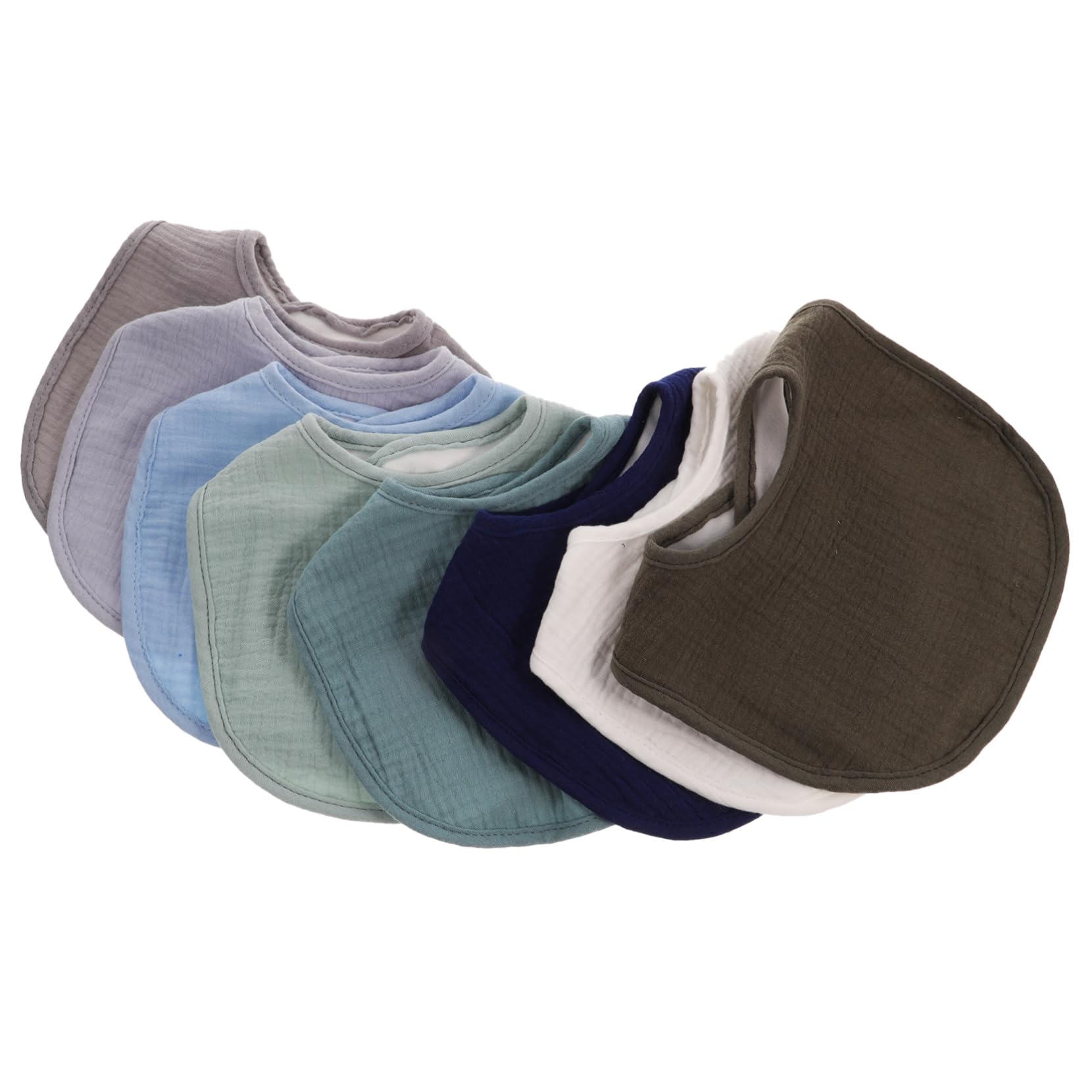 COLLBATH 8 Piezas Baberos De Unisex Para Recién Nacidos De Meses Babero Para Comer De Algodón Para Alimentación Casa