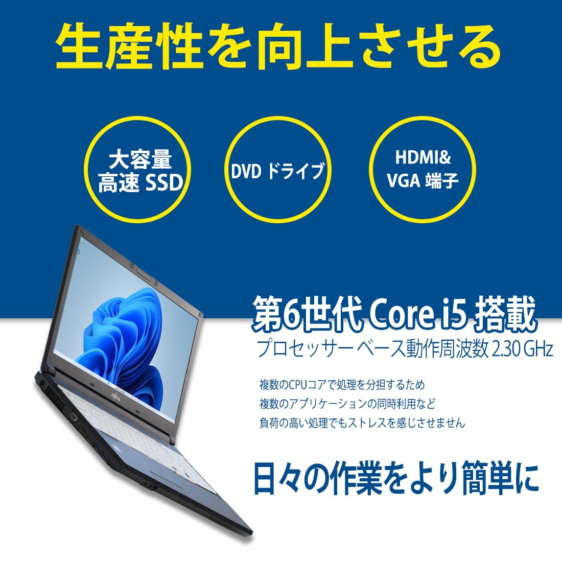 第6世代　新品SSD256GB⭐️windows11ノートパソコン　8GB　55 Amazon.co.jp: 【2025最新型】ノートパソコン 第13世代 15.6型