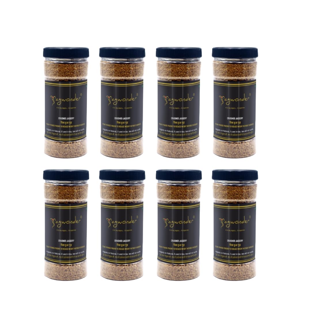 Jagwonder Jaggery Powder/Gur Powder 4KG in Crushed Form |Pack of 8(500gm each) |Pure & Healthier Sugar Alternative |100% Natural Hand Seived Junk Free |Organically made & Chemical free (B0CDV22PPY) Amazon Price History, Amazon Price Tracker