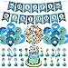90 pezzi ottonauti decorazioni per feste, sotto il mare avventura, decorazione a tema con decorazioni per torte, palloncini adesivi per feste di compleanno e baby shower