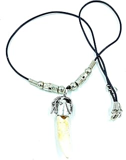 Alligator Tooth Necklace GT50 Gator New Orleans Louisiana Cajun Creole Voodoo Bayou Genuine