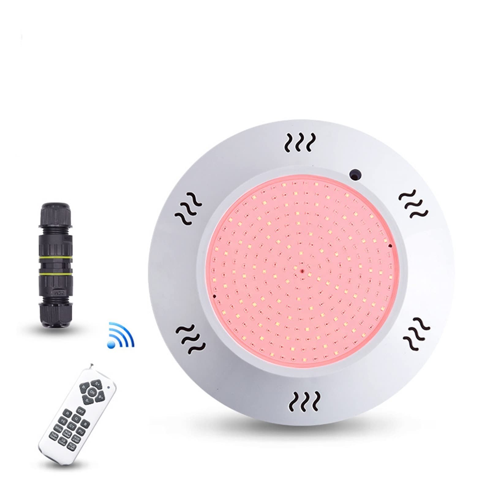 Podziemne oświetlenie basenu LED Żywica Wypełniona Klejem Oświetlenie Basenu Led Podwodna Lampa Ścienna 12V Kolorowy Zmieniający Kolor Reflektor Basenowy Super Jasny 18W, 25W, 35W do dekoracji przyjęc