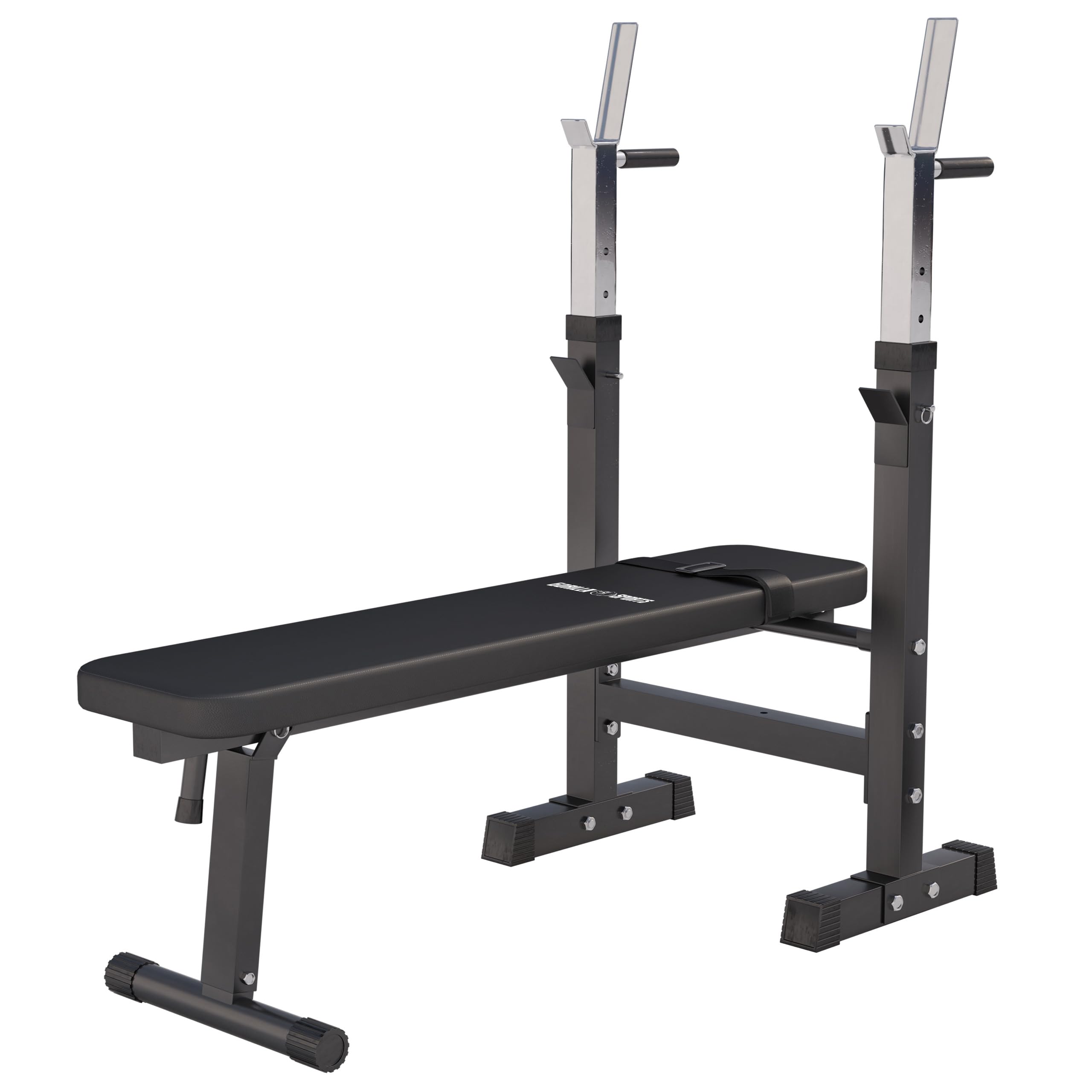 Gorilla Sports GS006 Banc de musculation avec support de barre