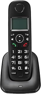 家庭およびビジネス向けのハンズフリー機能付き DECT コードレス電話 (米国プラグ) | DECT コードレス家庭用電話ハンズフリー、家庭およびビジネス向け発信者 ID ハンドセット
