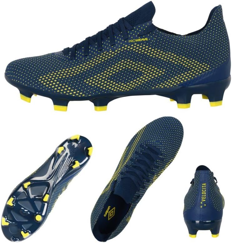 Umbro メンズ Velocita Matrix Premier Fg サッカースパイク, ネイビー