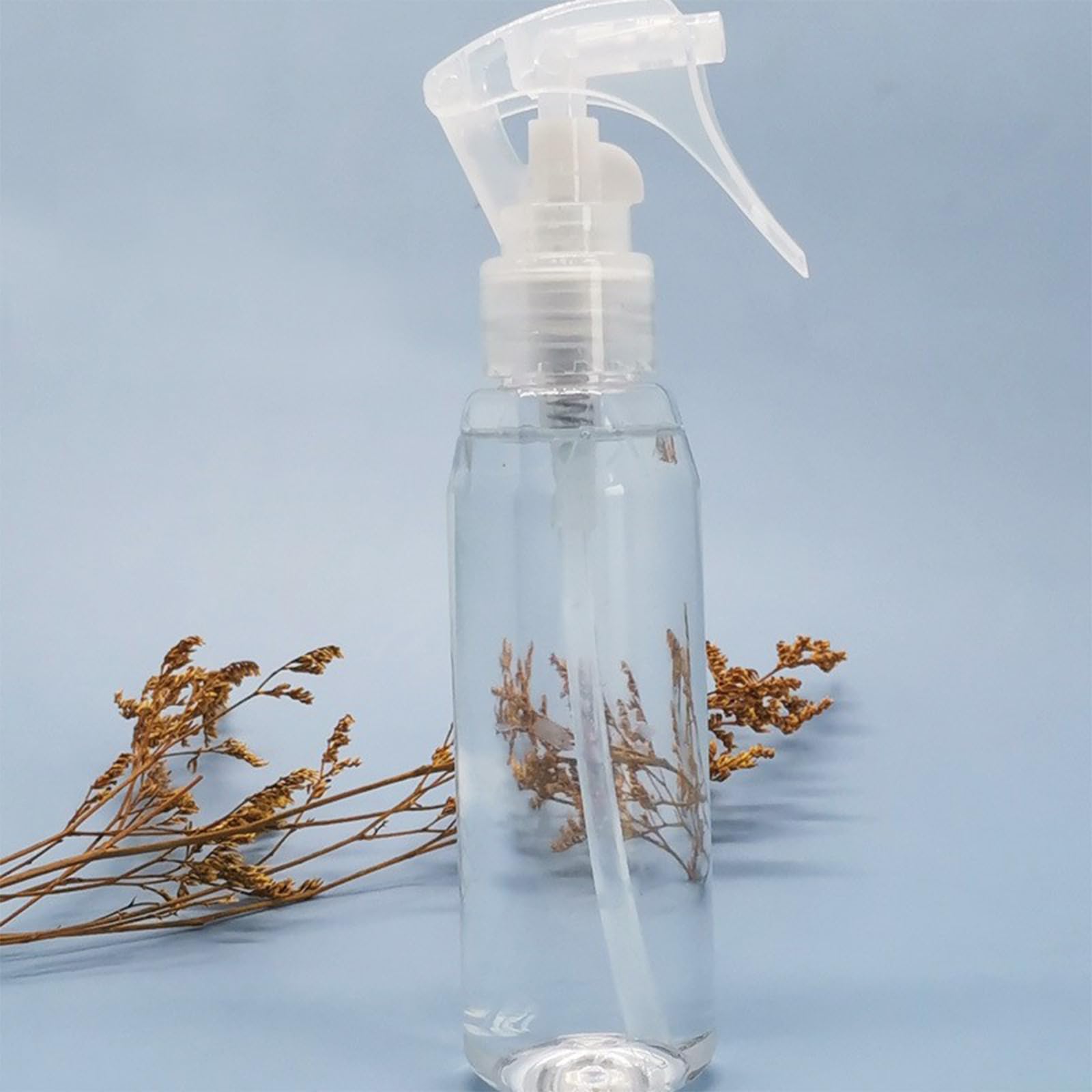 Rozpylacz, butelka z rozpylaczem, 5 szt., 200 ml, tworzywo sztuczne, przezroczyste, puste butelki z rozpylaczem, czarne butelki z rozpylaczem do roślin, opryskiwacza do roślin, włosów