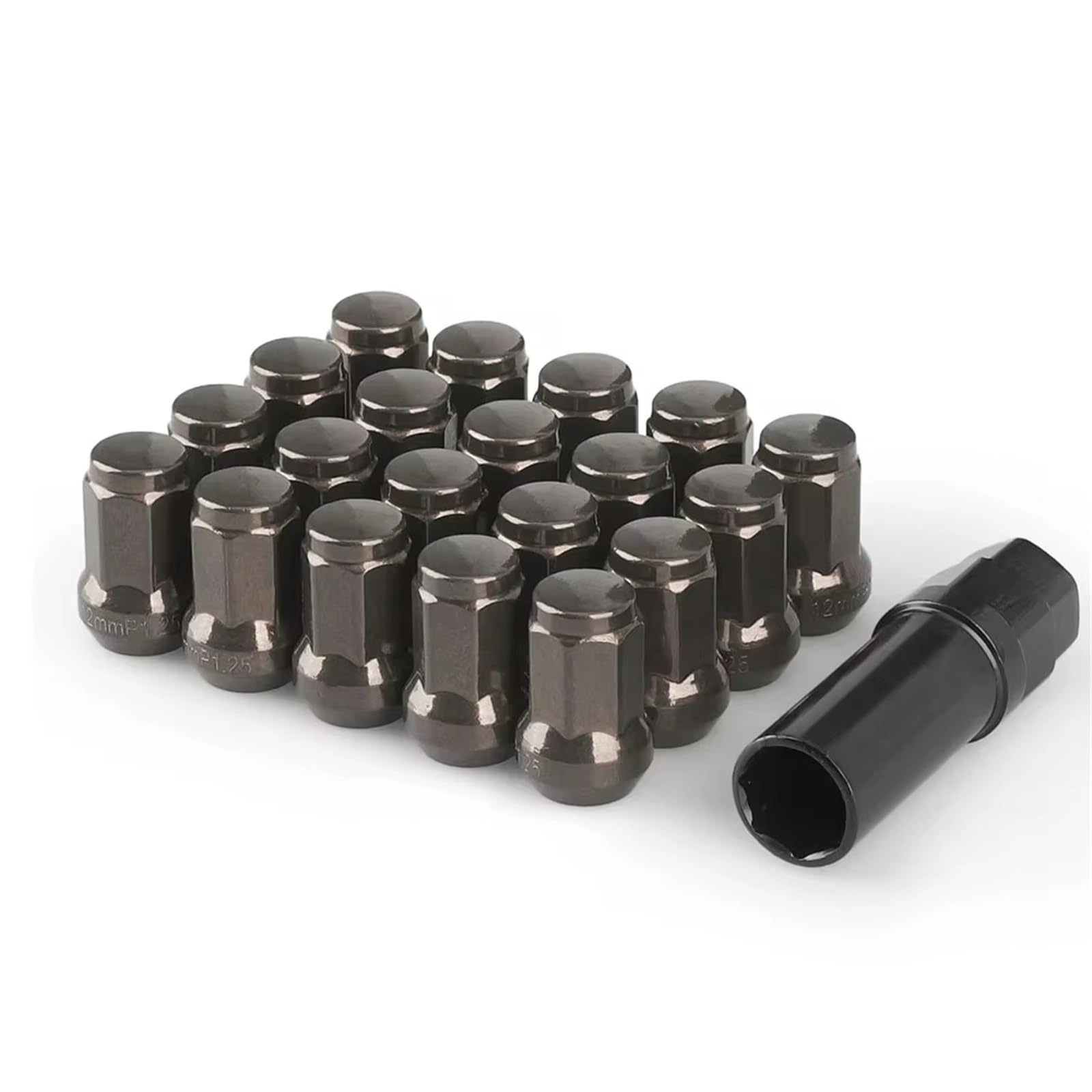 Tornillos llanta para Subaru Impreza tuercas de rueda heptagonales de hierro 5
