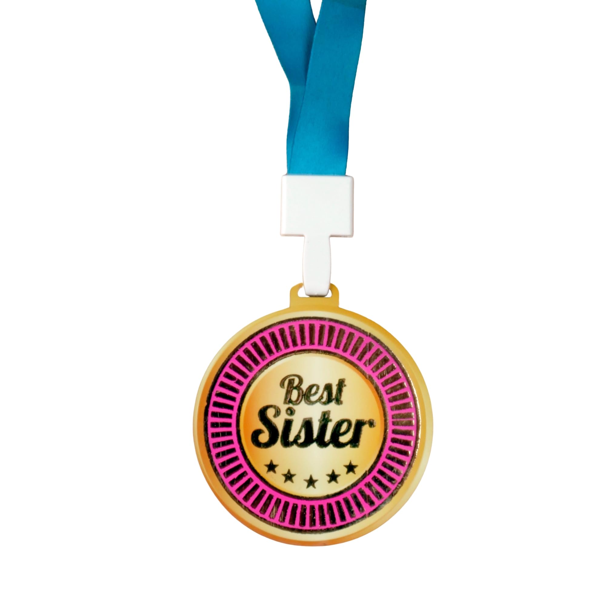 REGALOCASILA Best Sister Wooden Medal Birthday Gift for Sister, Raksha Bandhan Gift for Sister from Brother (B0DDXSFRJG) Amazon Price History, Amazon Price Tracker