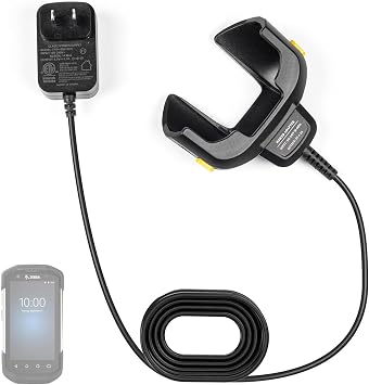 TC77 Scanner Charger for Zebra for Symbol TC70 TC72 TC75 TC70X TC75X TC77HL TC720L PDA Barcode Scanners Wall Charging with 5.74ft Cable Charger Includes Power Supply