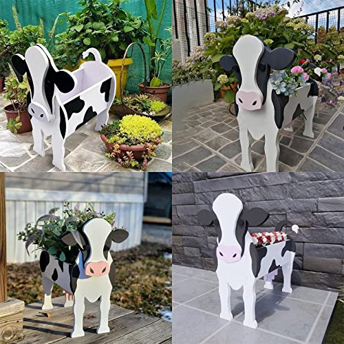 Dog Planter Plant Pot, Yak Cow Animal Flower Planter Pot For Garden Decoration, Plant Storage Container Holder Dog Planters, Flower Pot For Garden Flower Cactus Office Home Decor Gift #TOP2