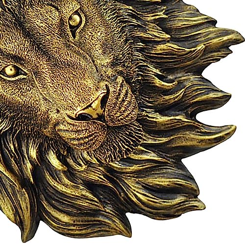 Statue de simulation lion en décoration murale pour le salon - 3