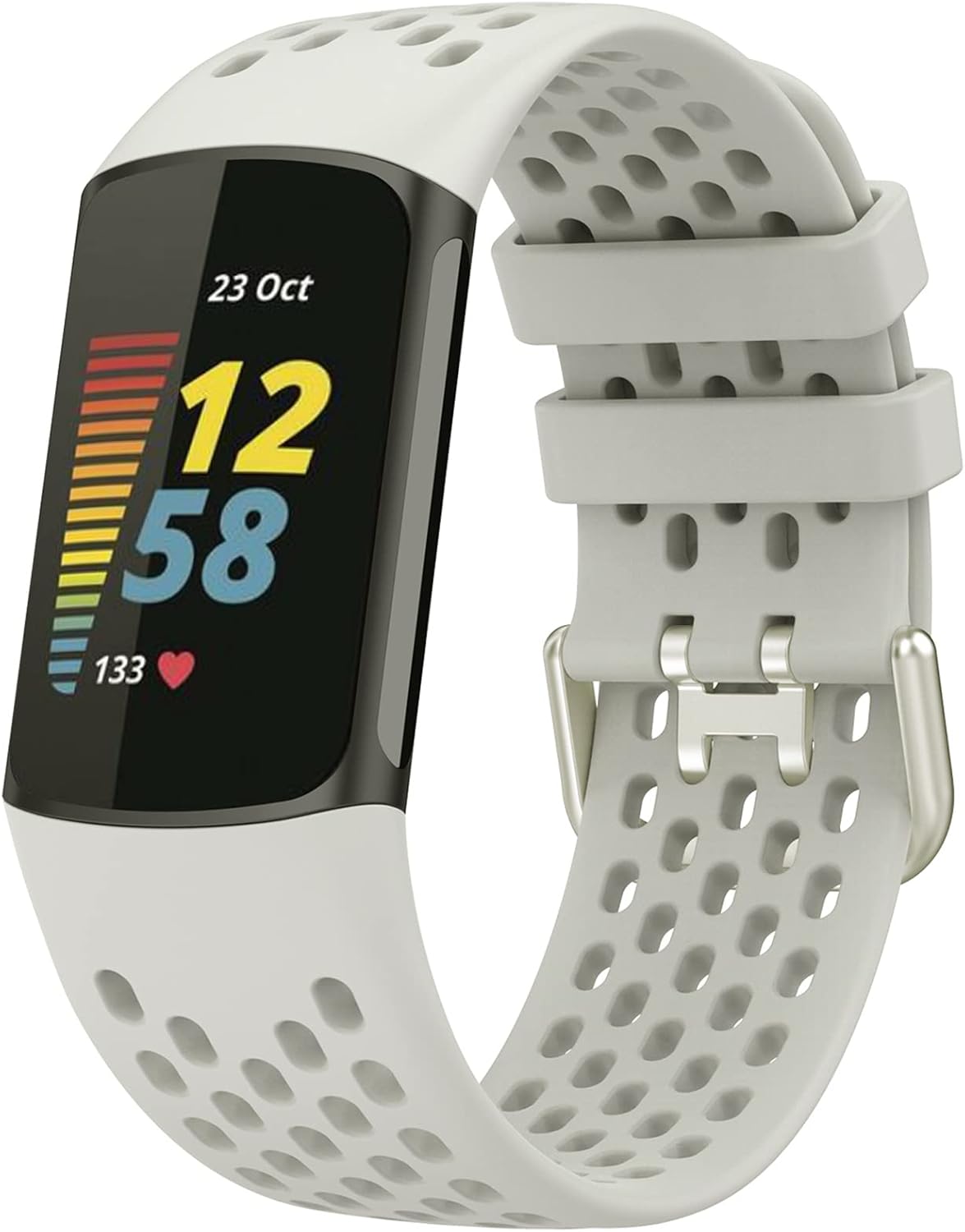 TopPerfekt Sport Straps Compatible with Fitbit Charge 6 Strap