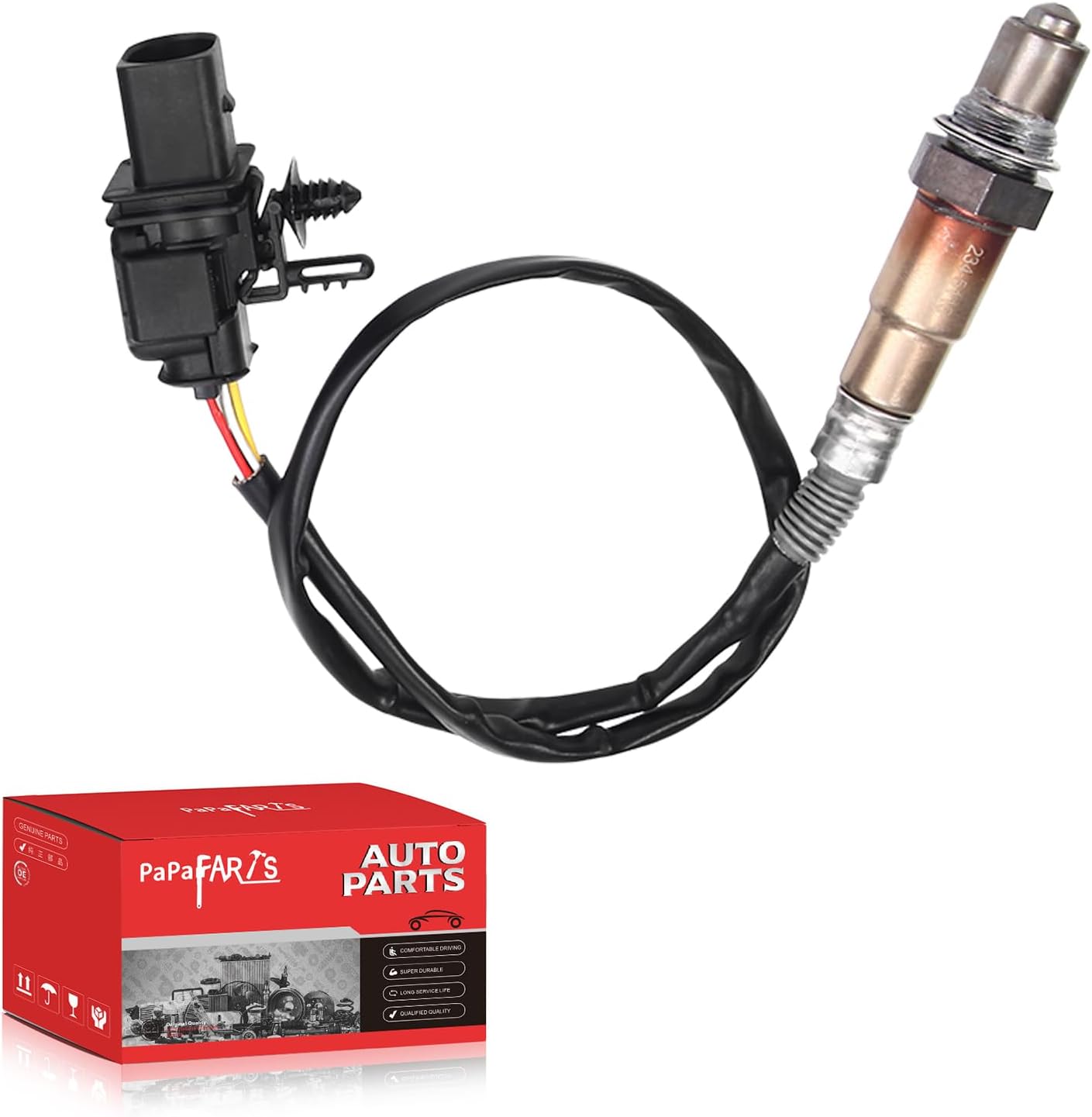 PAPAPARTS O2 Oxygen Sensor 234-5113 Upstream Compatible with Ford for F150 2009-2015, Explorer 2013-2015, Escape Fusion 2010-2012, Focus 2012-2014, for Mustang E-250 E-350, for Lincoln MKC MKT MKS