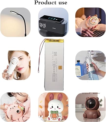 Miniatura 4 de 3.7V 3543114 2300mAh batería de iones de polímero de litio recargable batería de polímero con conector JST 0.049 in