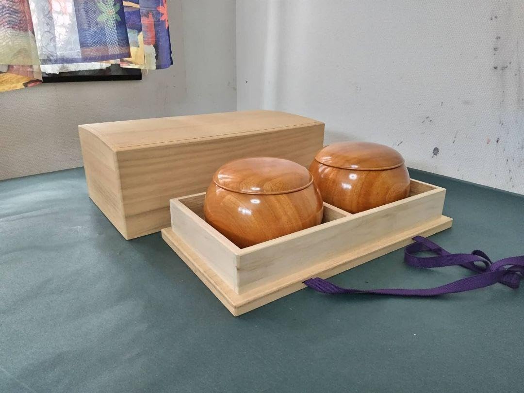 囲碁盤セット 碁盤碁石 ra04】 囲碁セット 本蛤 白 本那智 黒 34号