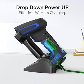 Amazon.com : Alacrity Wireless Charging Barcode Scanner, 1D