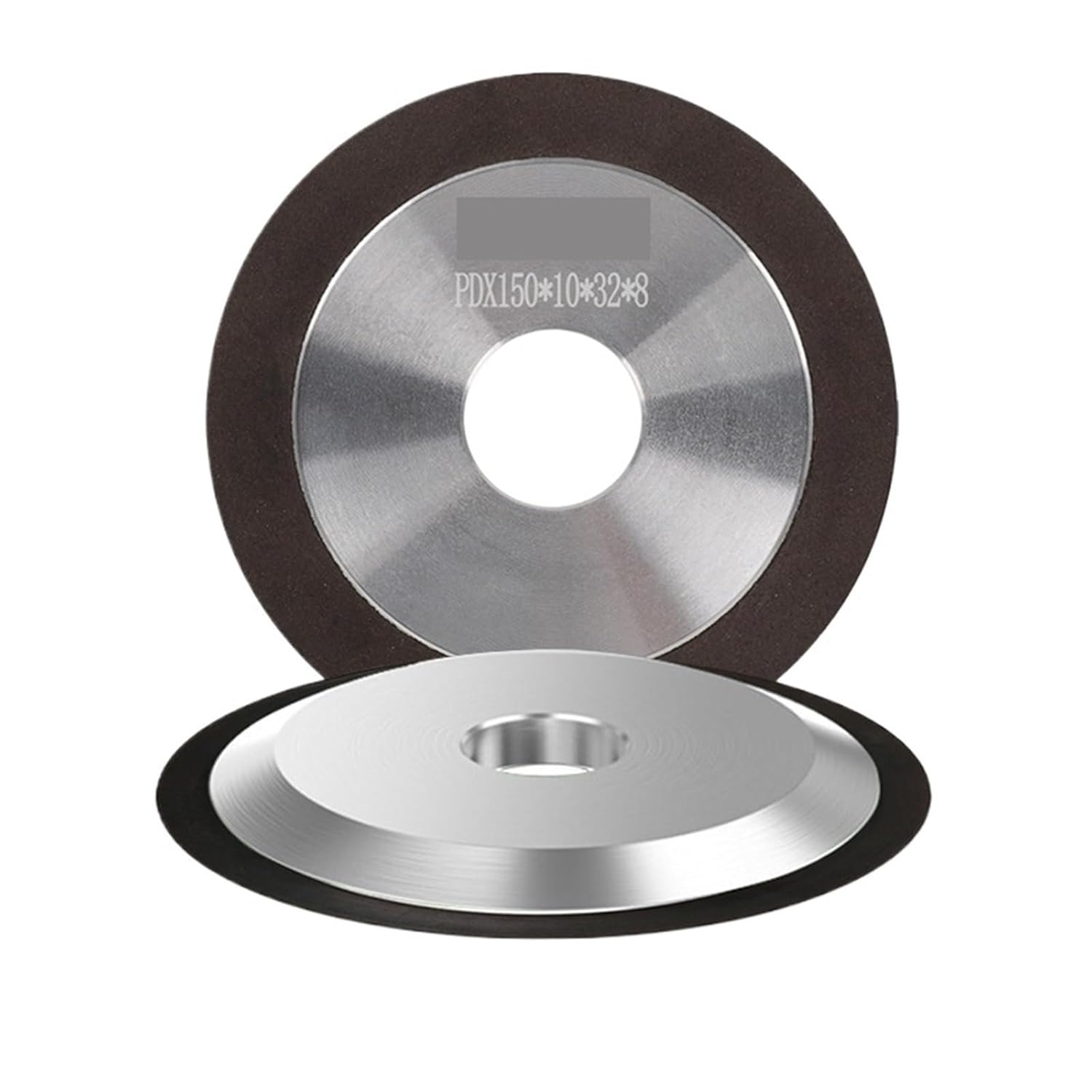 Loonpon 150mm Diamond Grinding Wheel Grinding Wheels Diamond Wheel Disc for Tungsten Steel Milling Cutter Tool Sharpener Grinder(320)