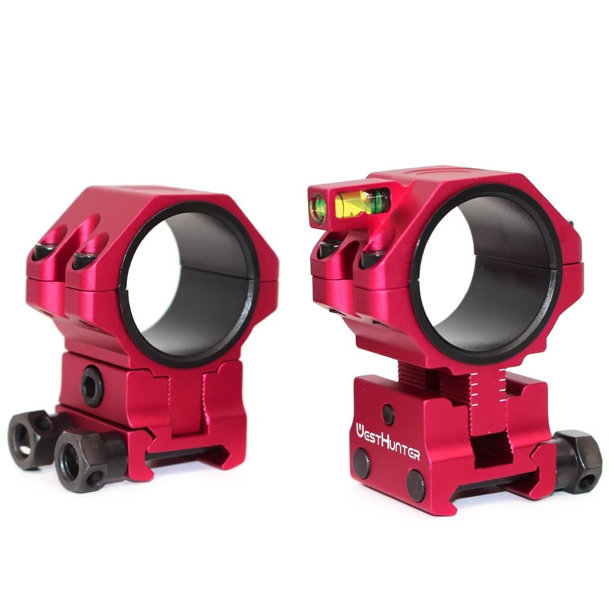 Red Scope Rings Snapklik.com : WestHunter Optics Precision Picatinny Scope Rings, 34 Mm ...