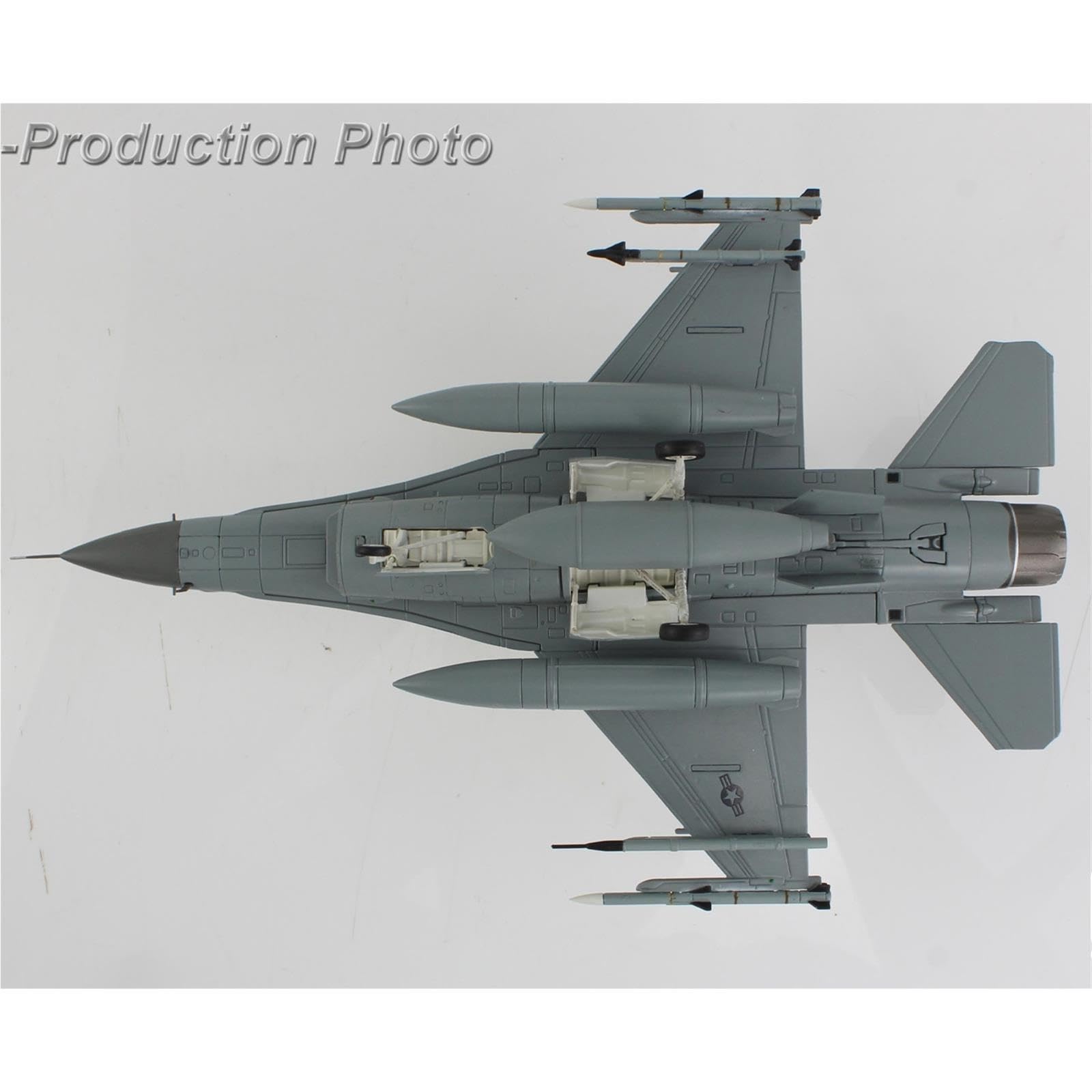 aerei a reazione Aereo da caccia F-16D in scala 1:72, 85-1572, Edwards AFB, 2024 regali per piloti