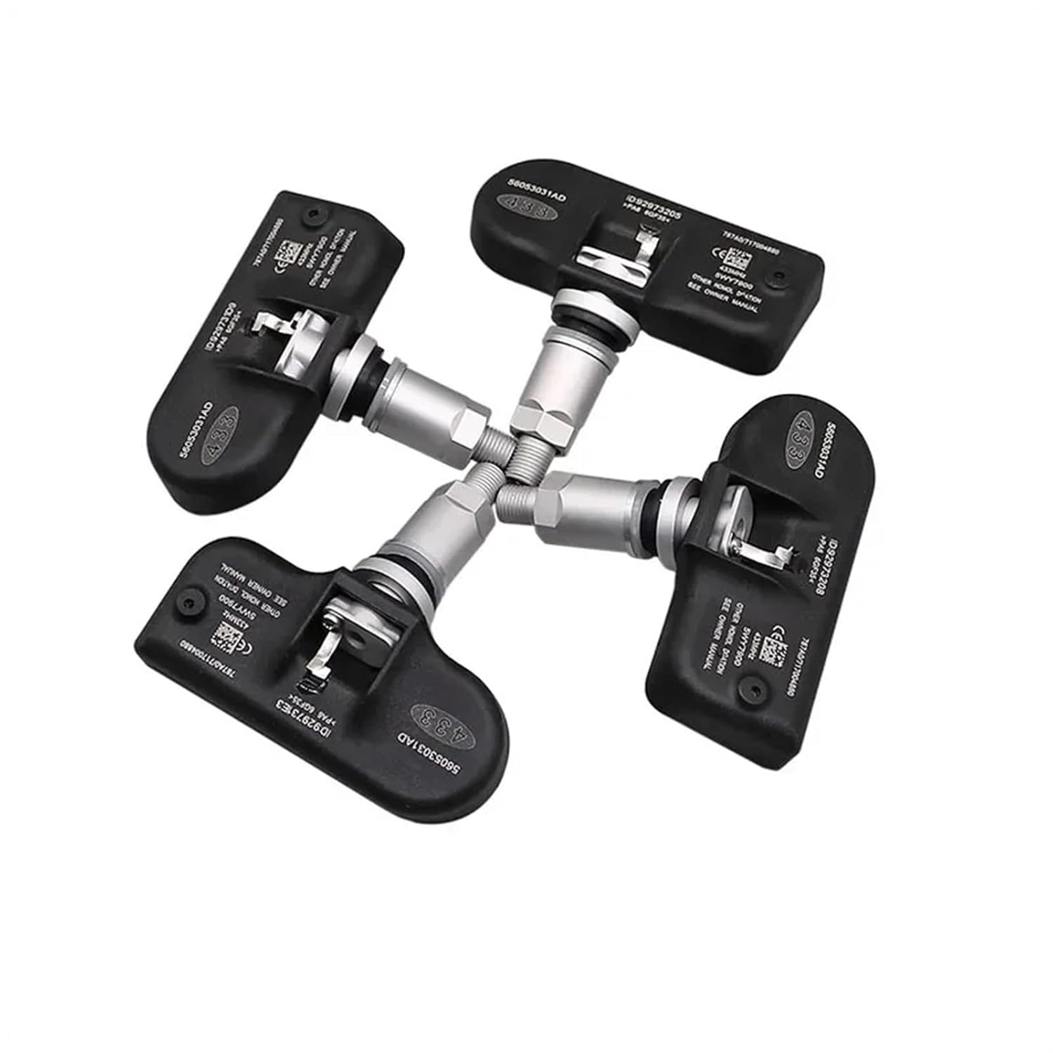 1/4PCS 433MHz TPMS Tire Pressure Sensor 56053031AD for 300C 200(4 pcs)