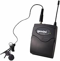 Vista 8 de Gemini Sound UHF-02HL-S34 - Auriculares inalámbricos UHF de doble canal y sistema de micrófono de solapa, perfecto para instructores de fitness