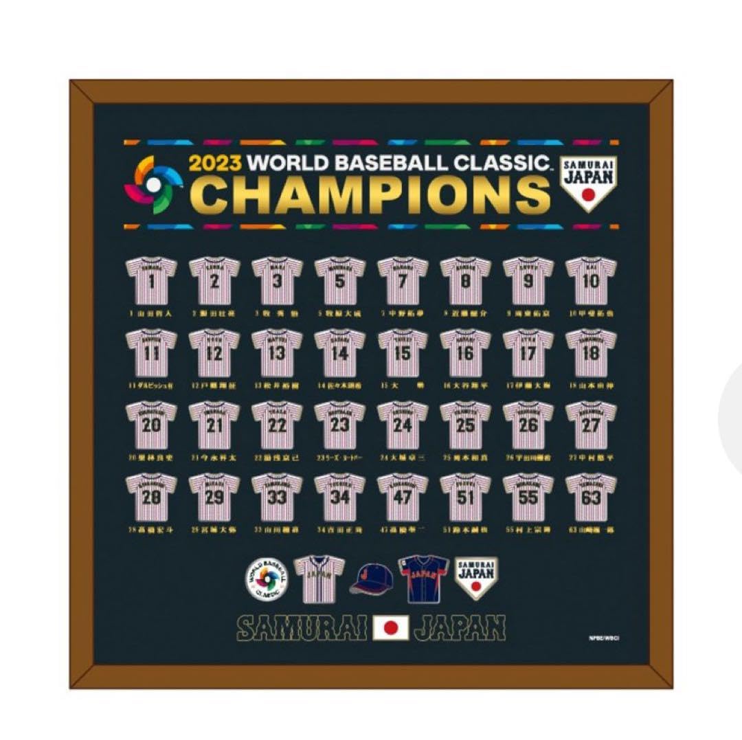 Amazon.co.jp: WBC 日本代表 優勝記念グッズ ピンバッジセット