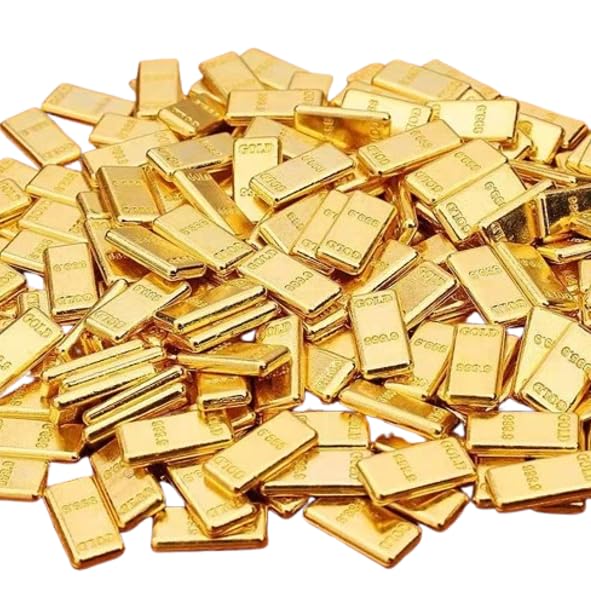 金貨　金塊　棒金　⭐️ゴールドバー　古銭 蔵品　蔵品　コレクション　足赤　骨董品⭐️ Amazon.co.jp: ミニチュア ドールハウストレーディングフィギュア