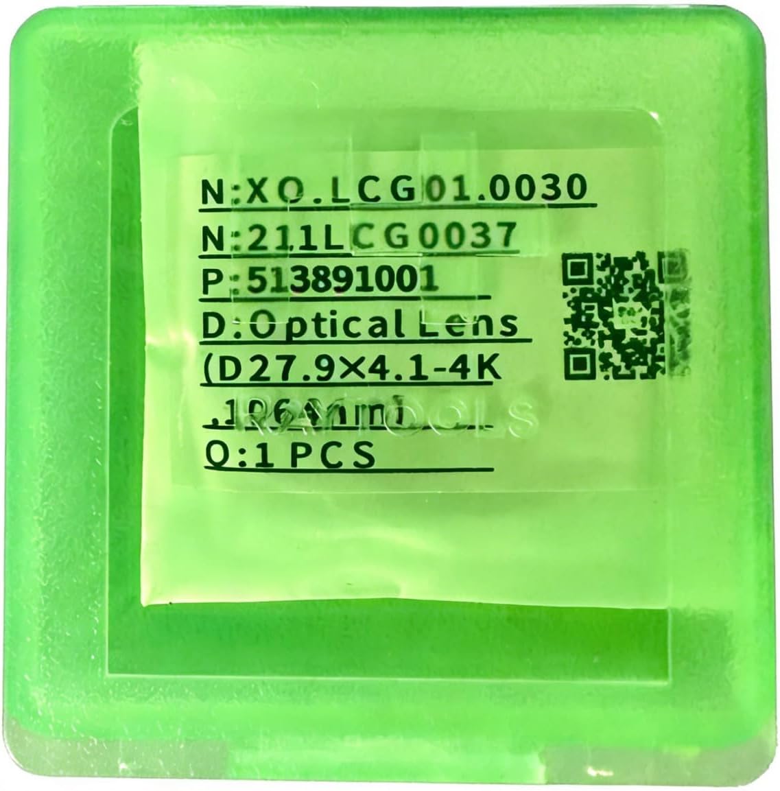 Hgnova 10Pcs Raytools Original Fiber Laser Protective Lens D27.9x4.1mm 0-4KW Laser Optical Protection Lens for Raytools Fiber Laser Cutting Head Spare Parts