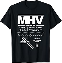 Mojave Air & Space Port Airport California MHV T-Shirt