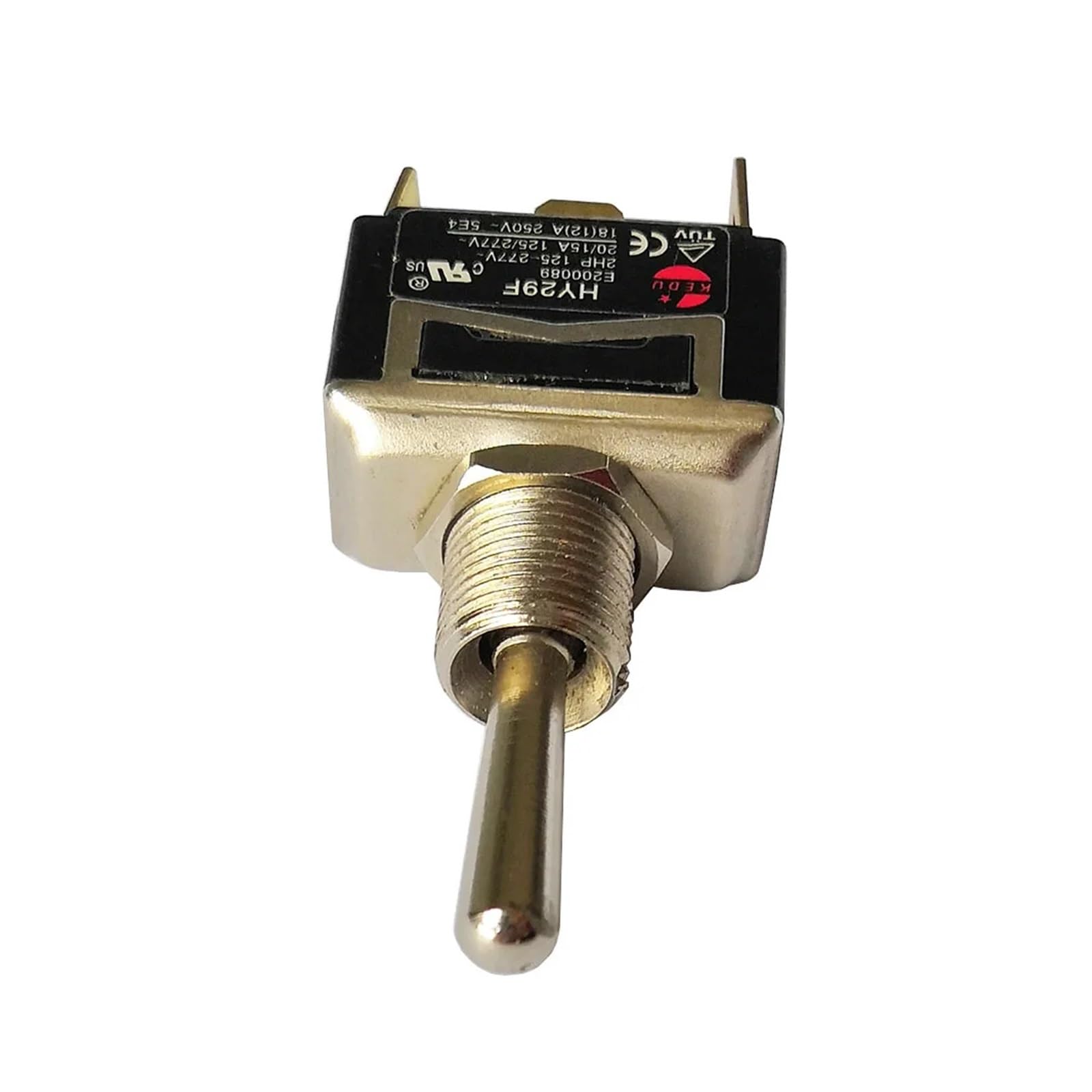 Interruptor de Palanca SPST HY29F de 18 A y 3 Pines, 3 Posiciones, for Amplificador de válvulas