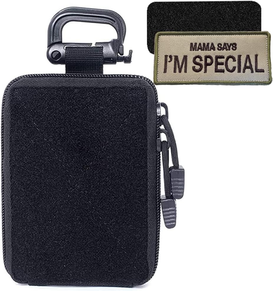 Tactical Molle First Aid Pouch - Military Mini Size EDC Utility Pouch Bags Medical Organizer Storage Pouch Waist Pack