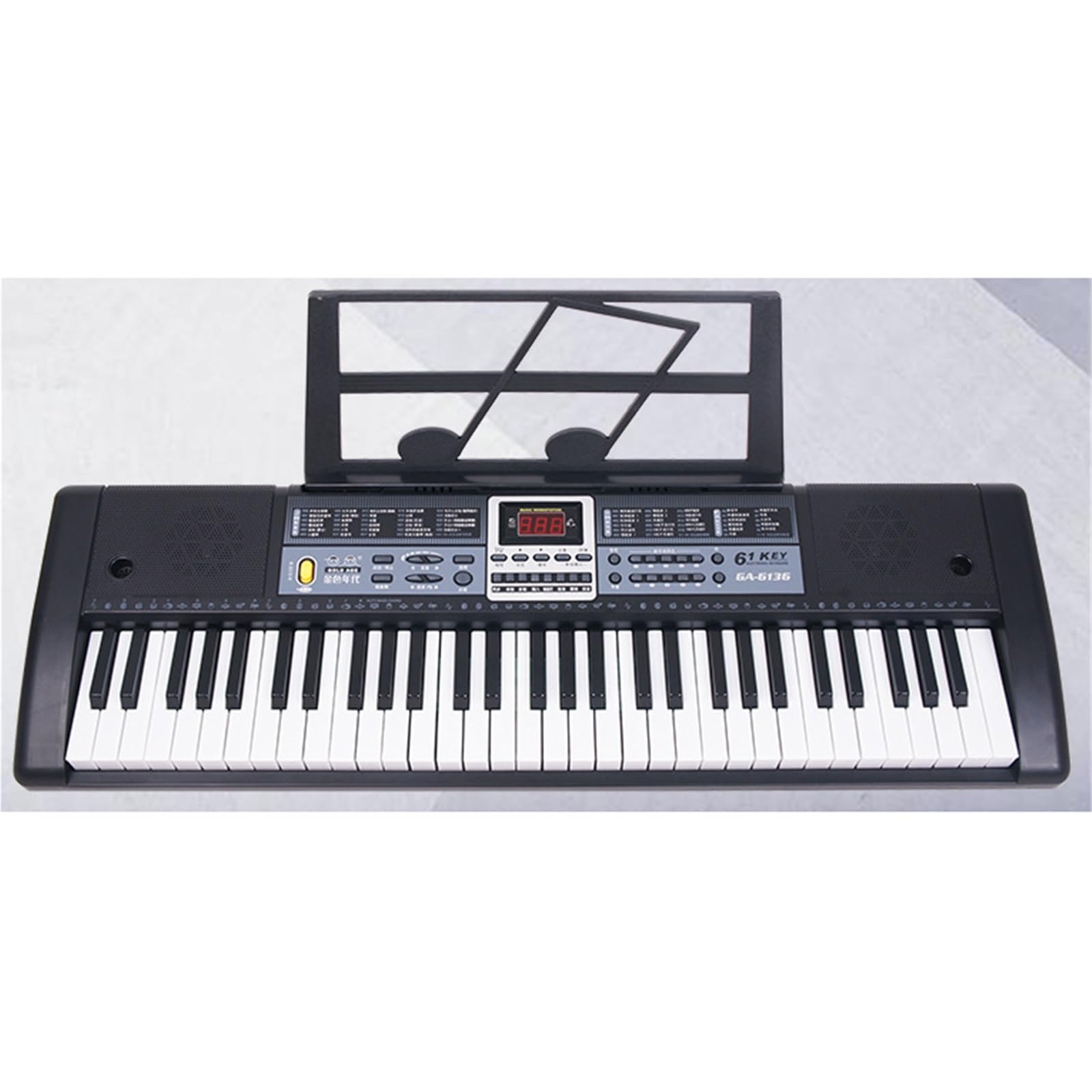 Pianino Elektroniczne Elektroniczne Pianino Wokalne 61 Klawiszy Wielofunkcyjne Przenośne Podświetlane Łatwe Do Grania