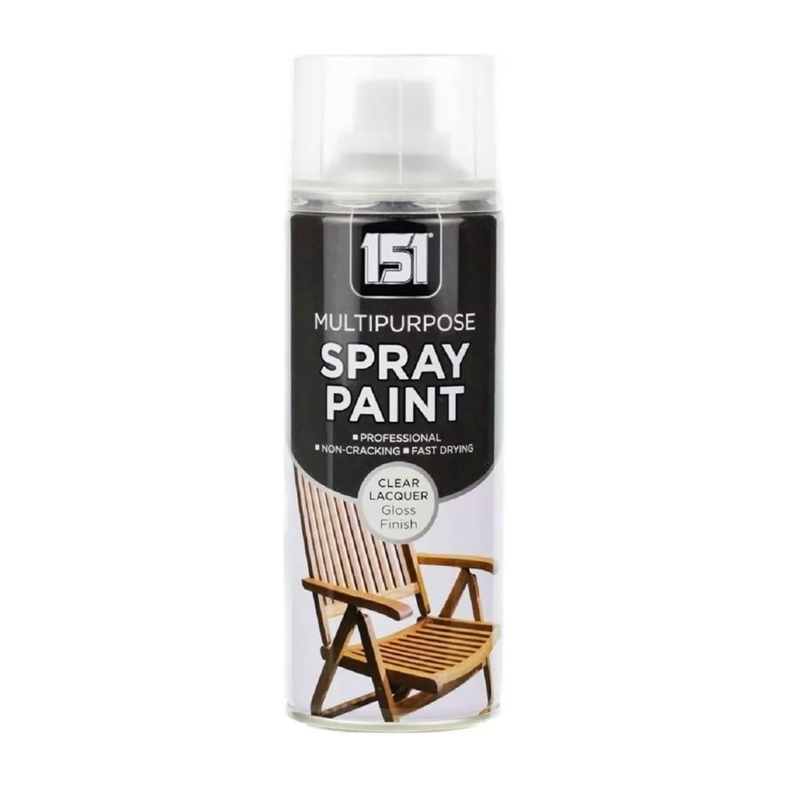 SDMAX Clear Lacquer Spray Paint, Fast Drying, High-Gloss Finish, Non-Cracking, Easy To Use, Durable And Long-Lasting, Lightweight And Portable, Multipurpose Use, 400ml (1PCS)