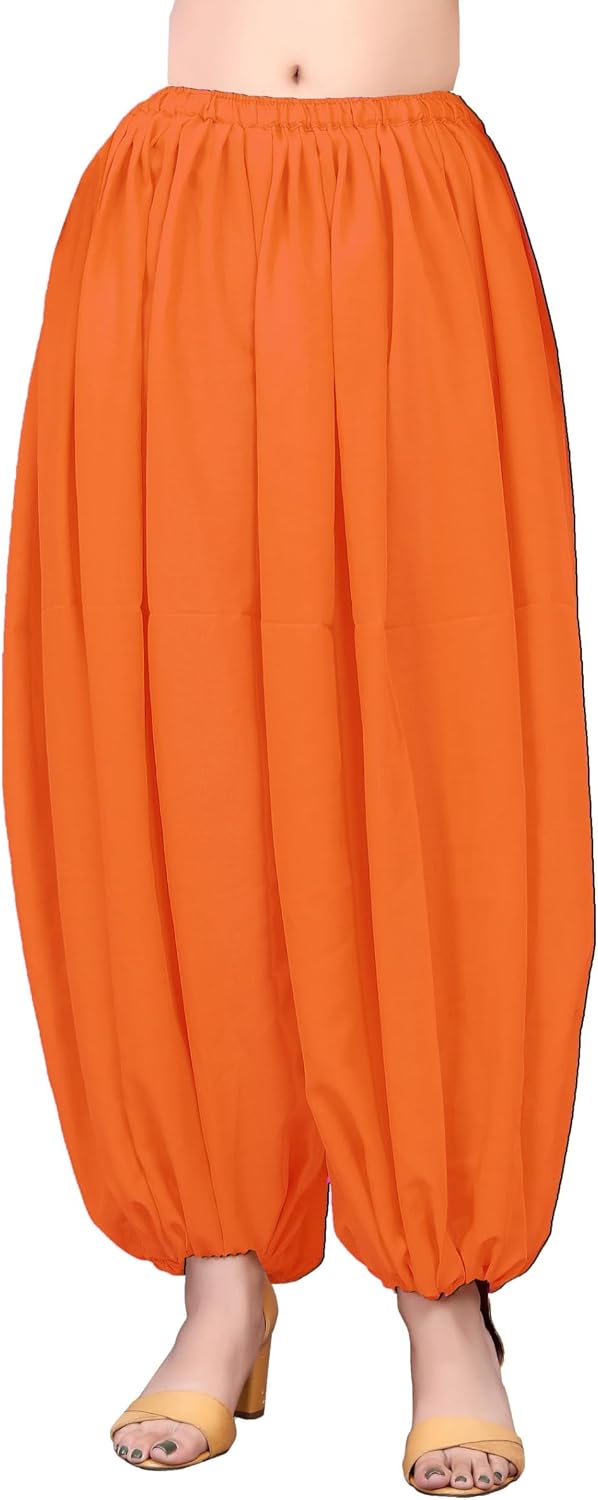Belly Dancing Harem Pant Girls Alladin Chiffon Sheer Fabric Harem Pant C71