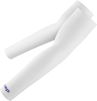 CEP Core Run Ultralight Arm Compression Sleeves Lightweight Support, Enhanced Circulation, Sun Protection for Performance