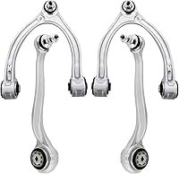 Vista 141 de Detroit Axle - 4 brazos de control traseros para Ford C-Max Focus Mazda 3 5 Volvo C30 C70 S40 V50, 4 brazos de control superior e inferior