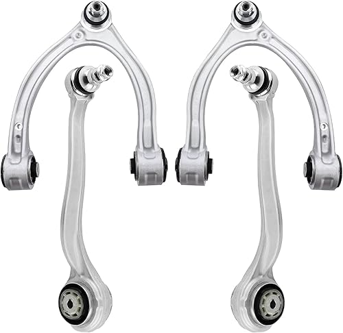 Miniatura 543 de Detroit Axle - Brazos de control delanteros inferiores con rótula + barras estabilizadoras de repuesto para Chrysler Dodge Intrepid 300M Concorde