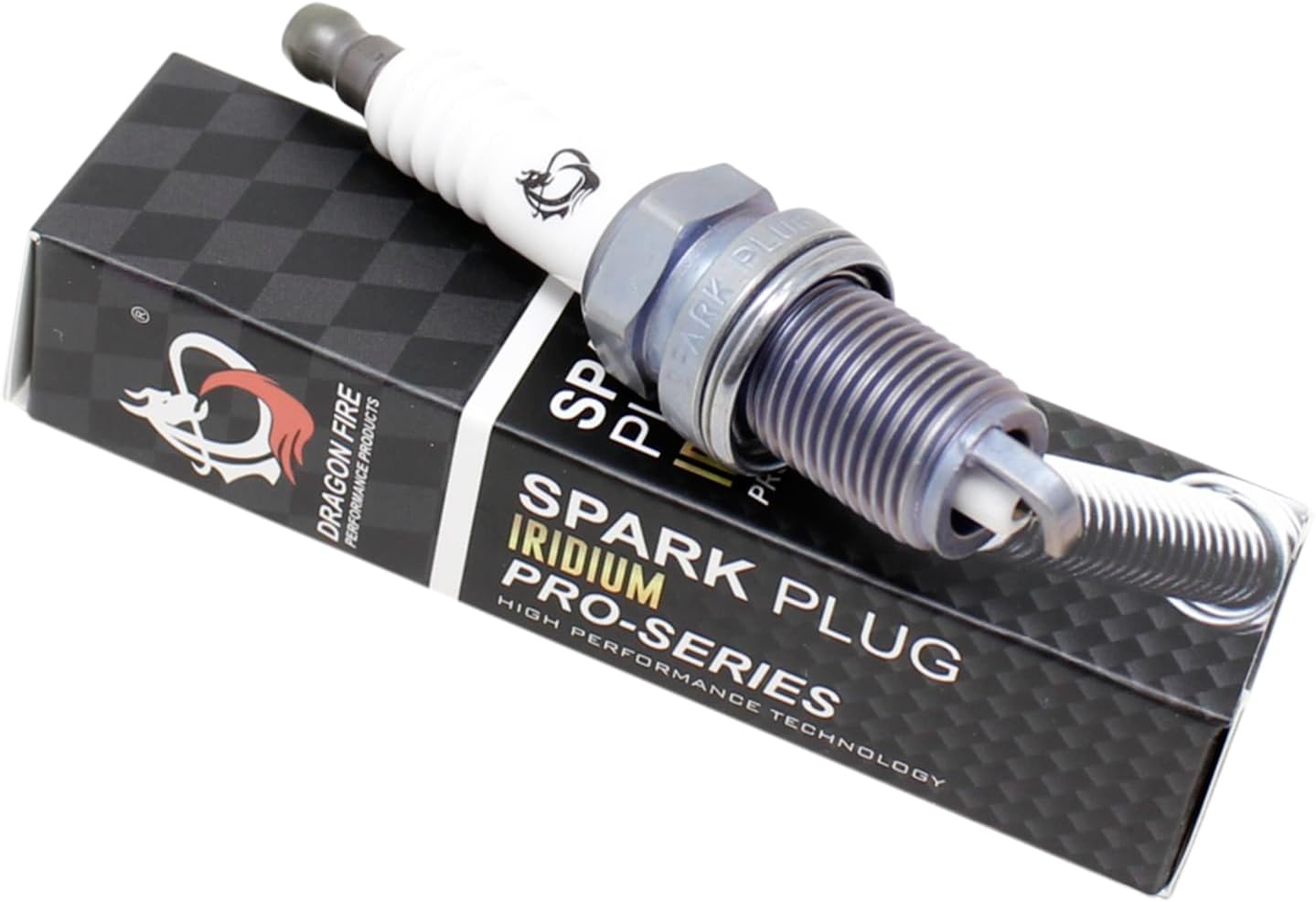 DRAGON FIRE PERFORMANCE Set of 8 IRIDIUM Spark Plugs Compatible with 1997-2010 Ram 1500 2500 3500 B1500 B2500 Durango Dakota Grand Cherokee Commander BMW 650i 750i X5 4.7 5.9 4.4 V8 OEM Fit DFSP1014x8