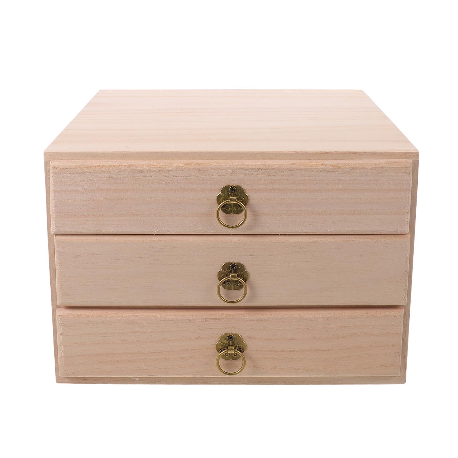 Caja para pasteles de té Pu erh con 3 cajones, organizador de almacenamiento de madera para té Pu erh, bandeja para amantes del, organizador de escritorio multiusos para la oficina