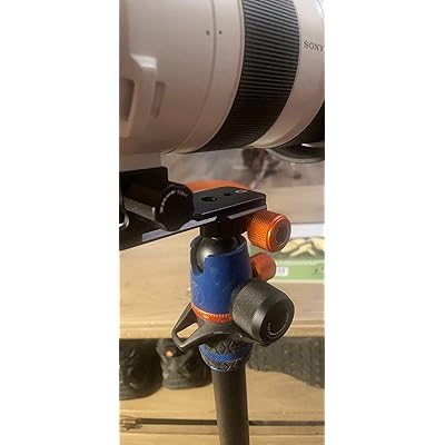 Detachable Quick Release Plate IShoot Lens Collar Foot Replacement For Sony FE 200-600mm F/5.6-6.3 G OSS Lens – Built-in Arca-Swiss Quick Release Plate Sony 200-600mm Replacement Foot Arca-Swiss