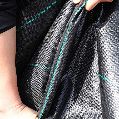 image for GDNaid 3ft x 100ft Weed Barrier Landscape Fabric 3.2oz Woven Heavy Dut