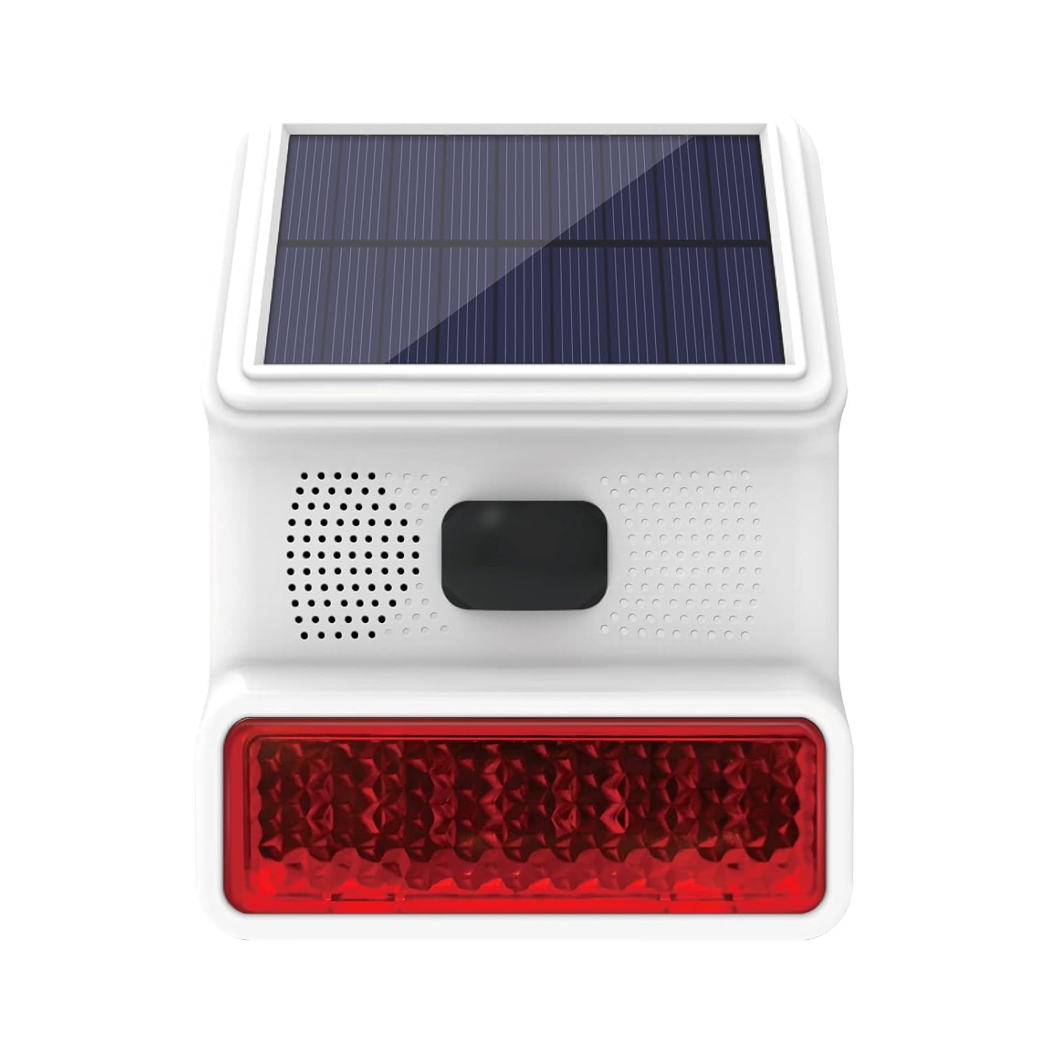 Sirena di Alarme, Sirena da esterno solare con Luce Lampeggiante LED funzionano con sistema di allarme, PG103, PG107, PG108 Compatibile con PE523R