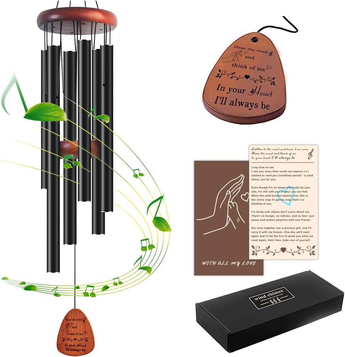 Amazon.com: Pet Memorial Wind Chimes, Dog Memorial Gifts Loss of Dog ...