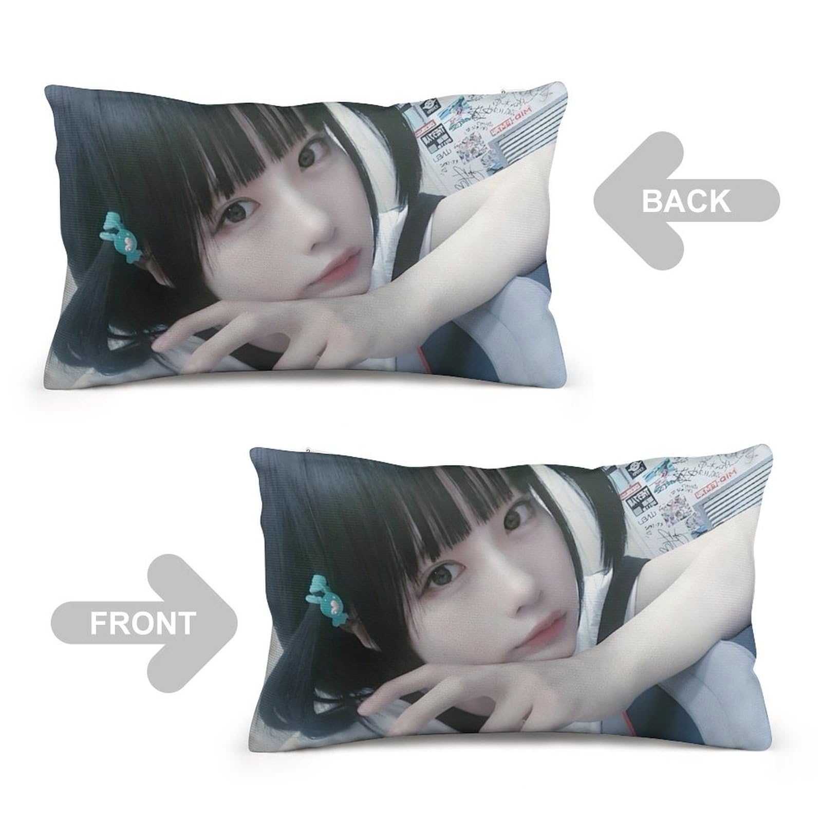 Amazon｜あのちゃん (2) ロングピローケース クッションカバー 枕