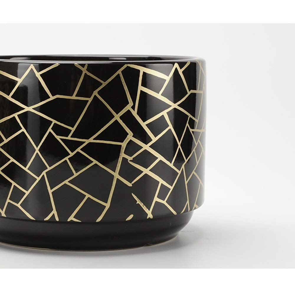 Sukulenty Doniczka Doniczki ceramiczne Duża donica cylindryczna z otworem Pojemnik ceramiczny Kreatywna doniczka na rośliny Biuro w domu Dekoracja noworoczna